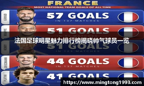 法国足球明星魅力排行榜揭晓帅气球员一览